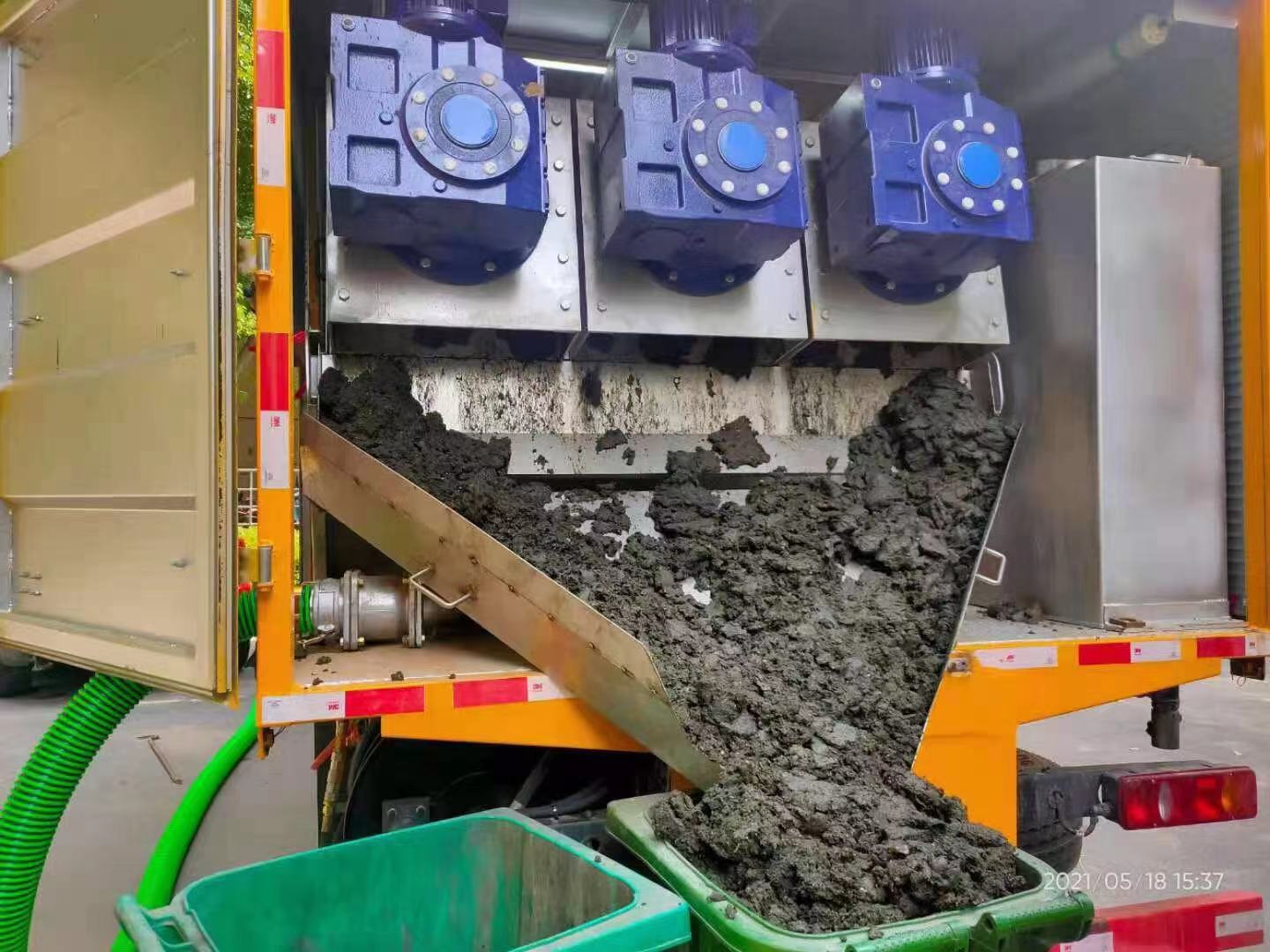 无锡化粪池清掏城市维护站-泥浆净化干湿分离处理